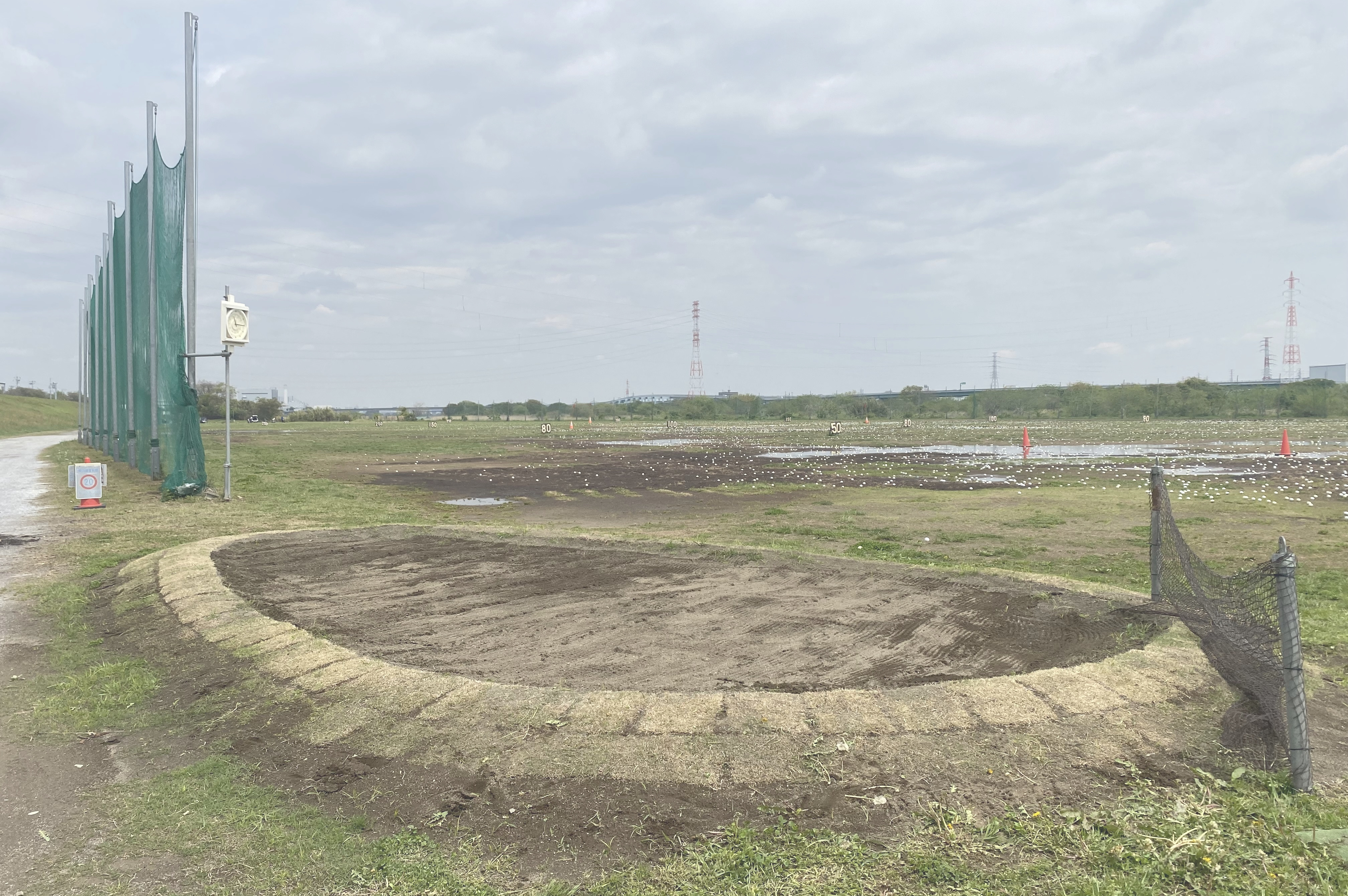 バンカー練習場（フェアウェイ）